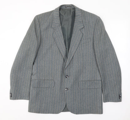Mens UK Size 40 Lincroft Regular Grey Suit Jacket