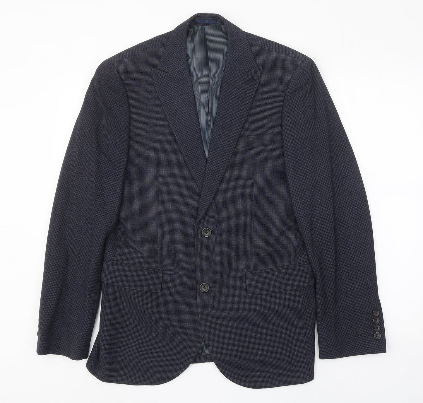 Mens UK Size 38 NEXT Regular Blue Suit Jacket