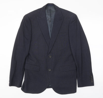 Mens UK Size 38 NEXT Regular Blue Suit Jacket