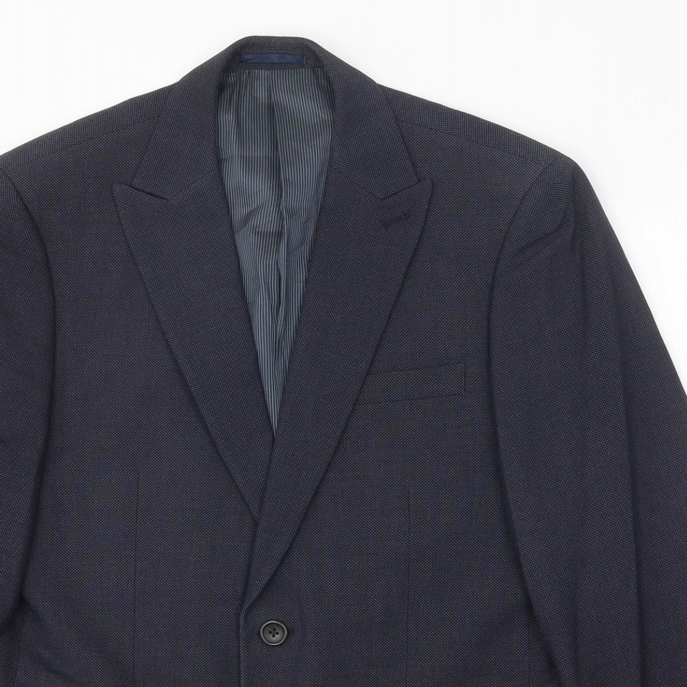 Mens UK Size 38 NEXT Regular Blue Suit Jacket