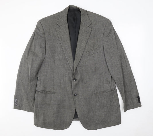 Mens UK Size 44 Collezione Regular Grey Suit Jacket