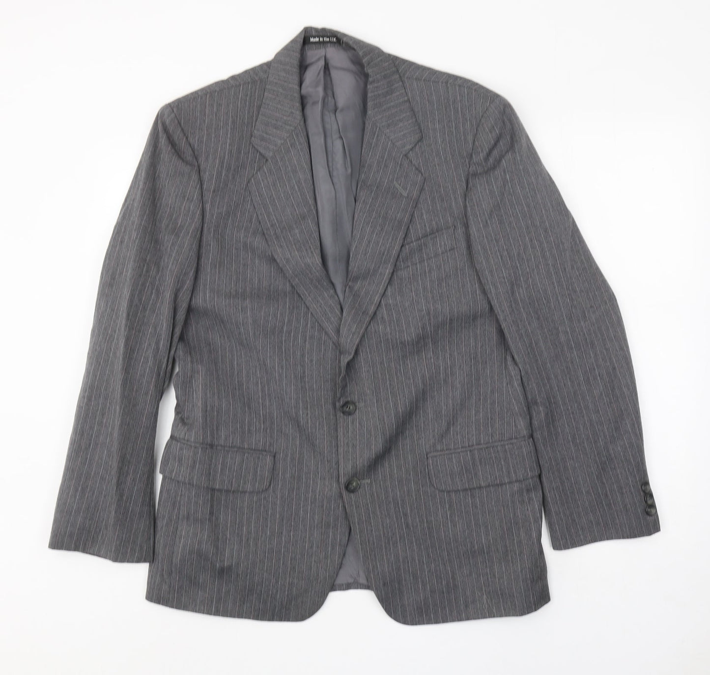 Mens UK Size 38 St Michael Regular Grey Suit Jacket