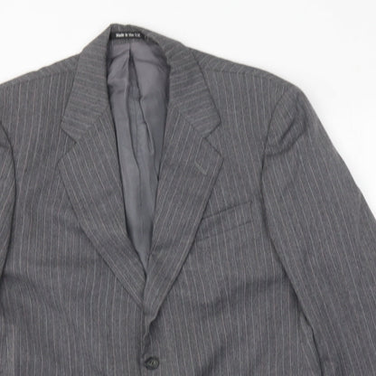Mens UK Size 38 St Michael Regular Grey Suit Jacket