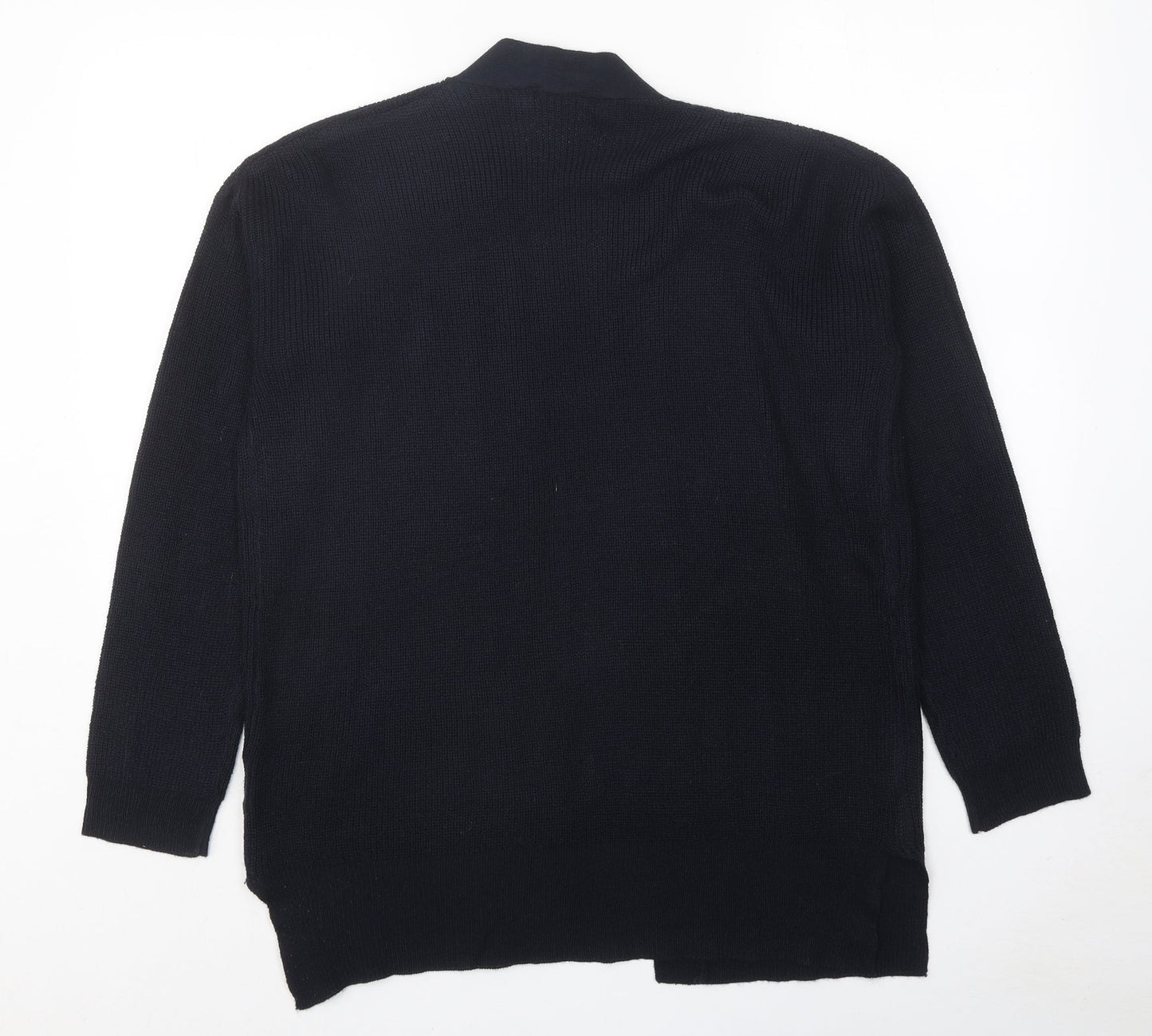Womens UK Size M Brave Soul Blue Cardigan Jumper
