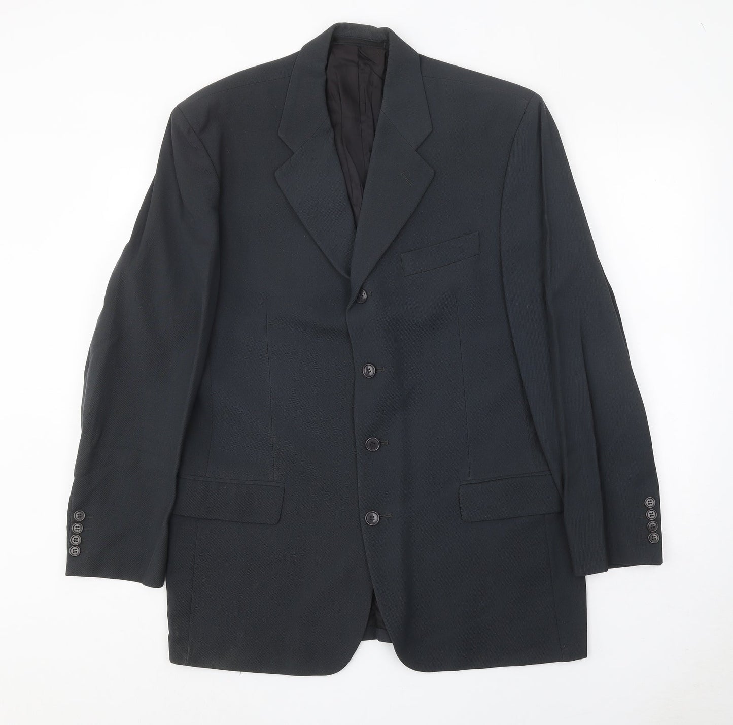 Mens UK Size 40 Daniel Hetcher Regular Grey Suit Jacket