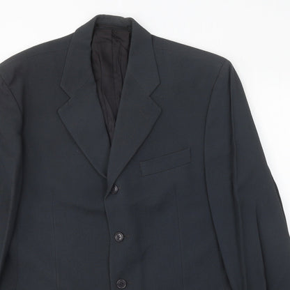 Mens UK Size 40 Daniel Hetcher Regular Grey Suit Jacket
