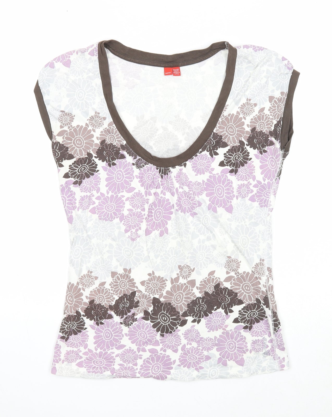 Womens UK Size L Spirit Multicoloured Basic T-Shirt