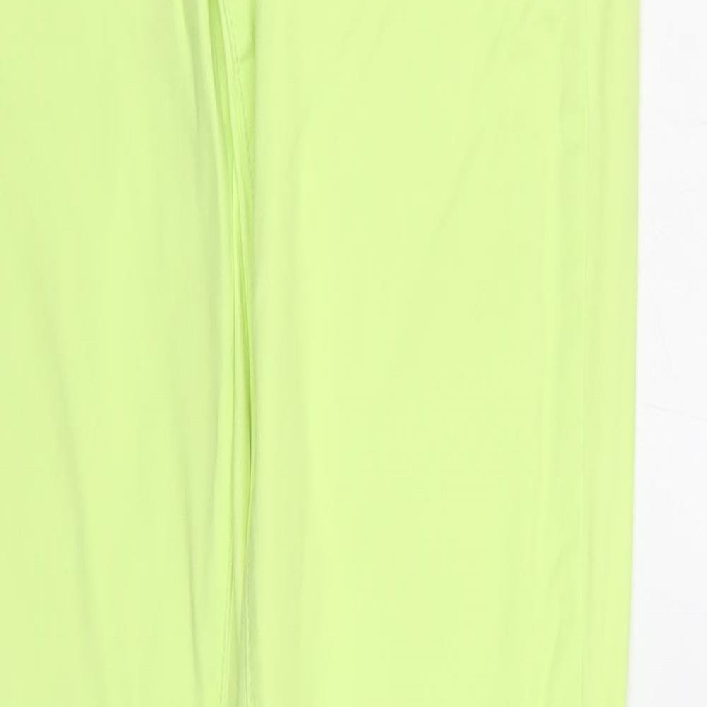 Uniqlo Womens Green Cotton Straight Jeans Size 24 in L33 in Regular Zip