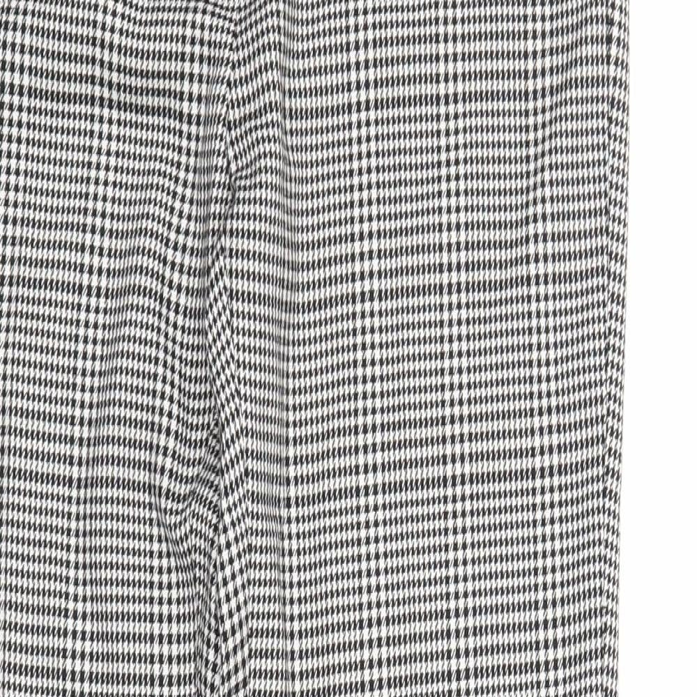 Womens UK Size 10 Select Regular Fit Capri Grey Trousers