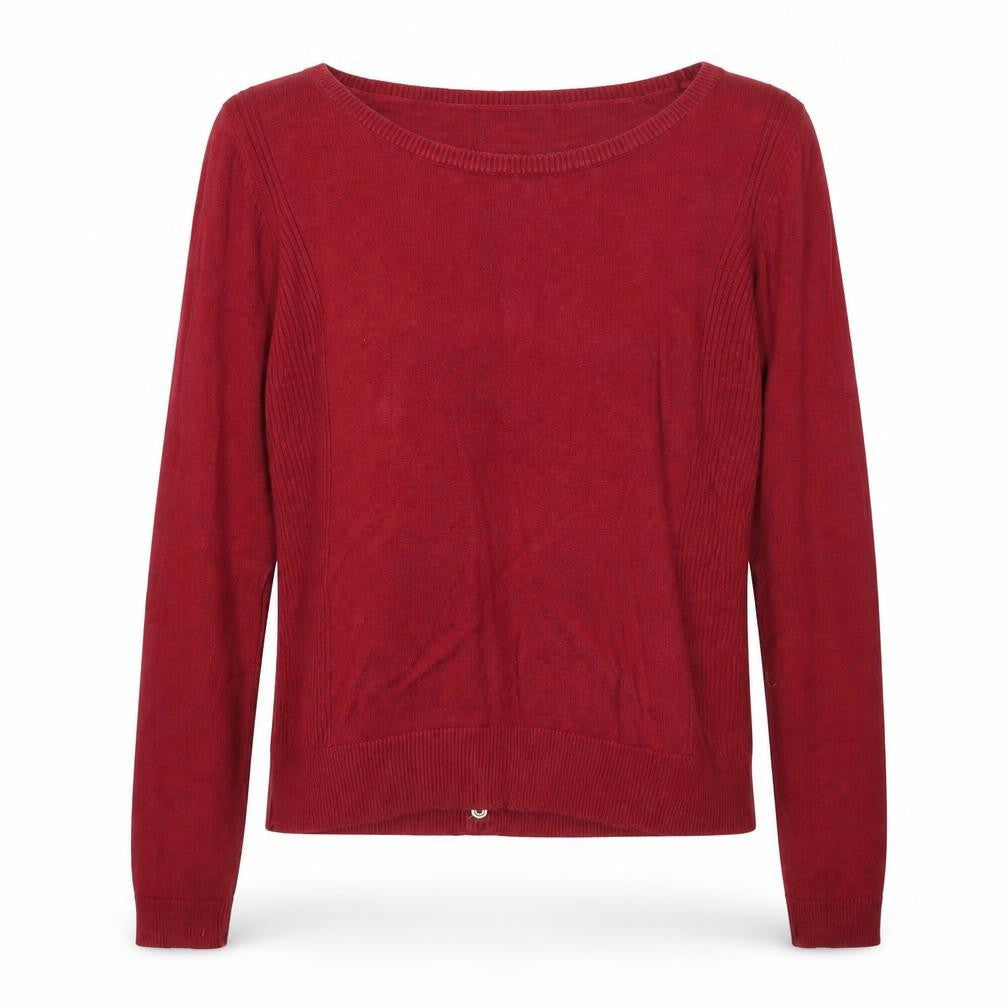 Womens UK Size 12 New Look Red Pullover Jumper