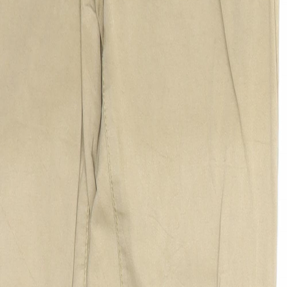 American Eagle Womens Beige Cotton Skinny Jeans Size XS Regular Zip