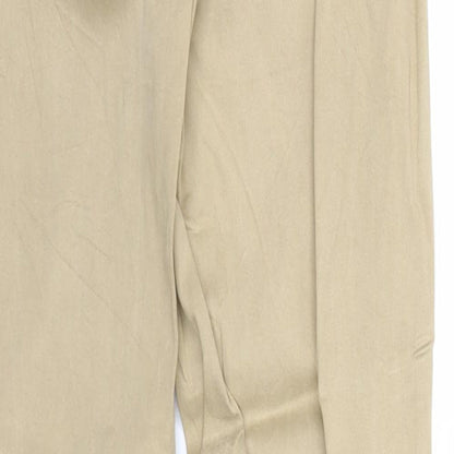 American Eagle Womens Beige Cotton Skinny Jeans Size XS Regular Zip