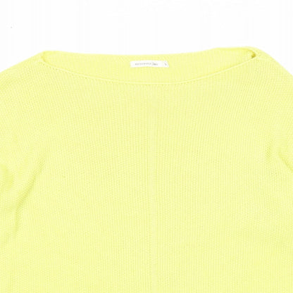 Womens UK Size S RESERVED Yellow Pullover Jumper