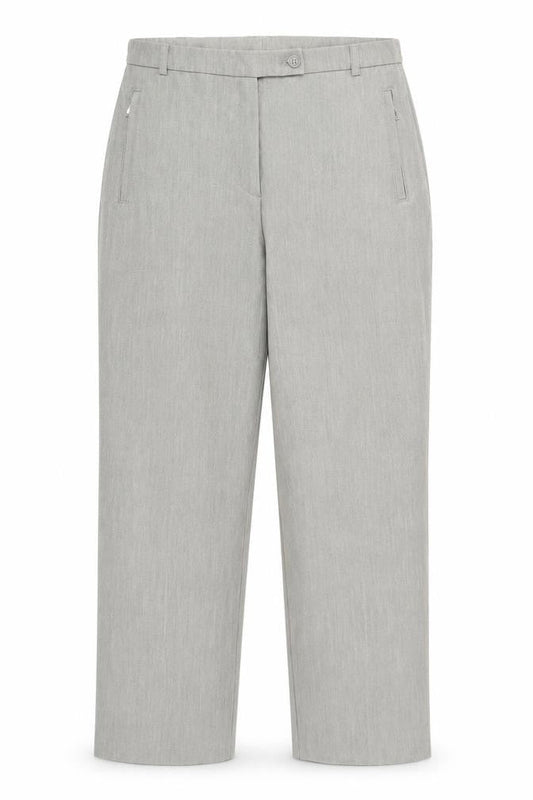 Womens UK Size 12 Marks and Spencer Regular Fit  Grey Trousers