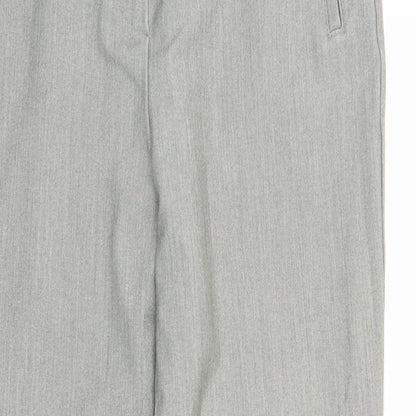 Womens UK Size 12 Marks and Spencer Regular Fit  Grey Trousers