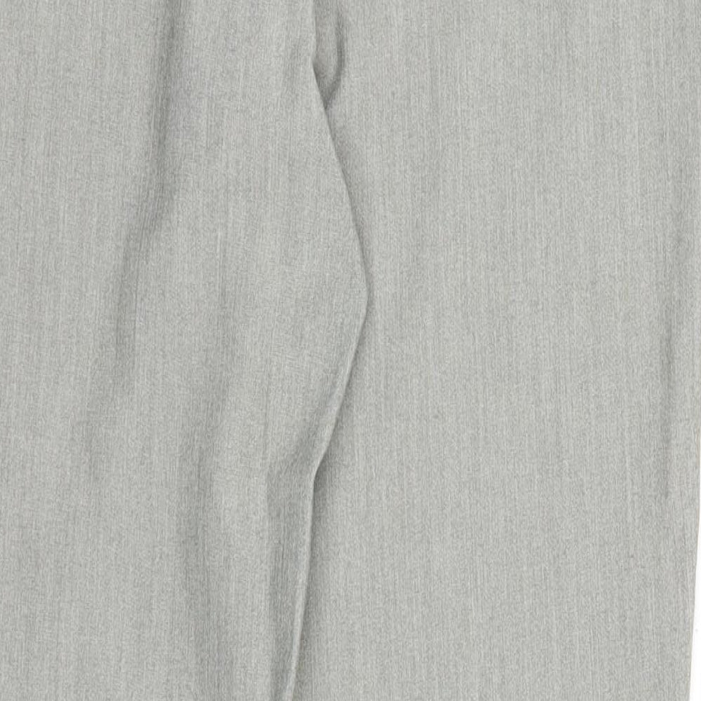Womens UK Size 12 Marks and Spencer Regular Fit  Grey Trousers