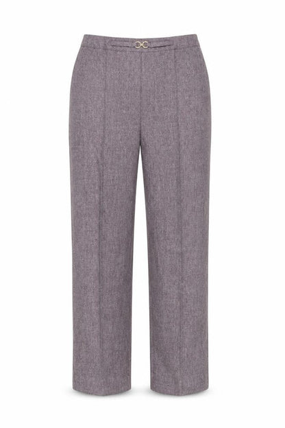 Womens UK Size 12 Damart Regular Fit  Purple Trousers