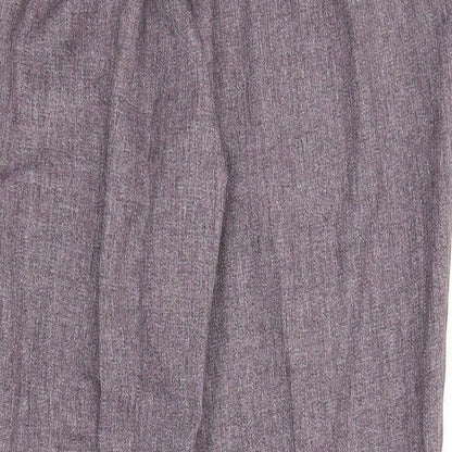 Womens UK Size 12 Damart Regular Fit  Purple Trousers