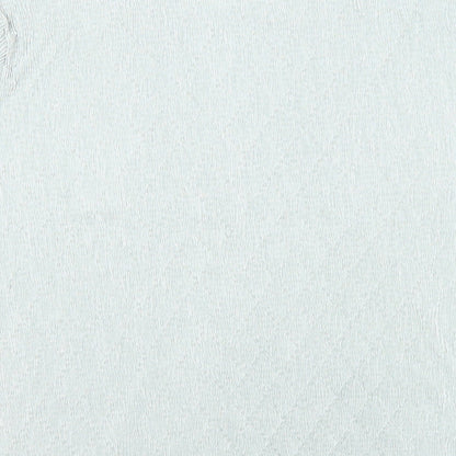 Berkertex Womens Blue Polyester Basic T-Shirt Size 16 Round Neck