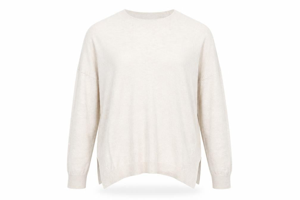 Womens UK Size 10 Warehouse Beige Pullover Jumper