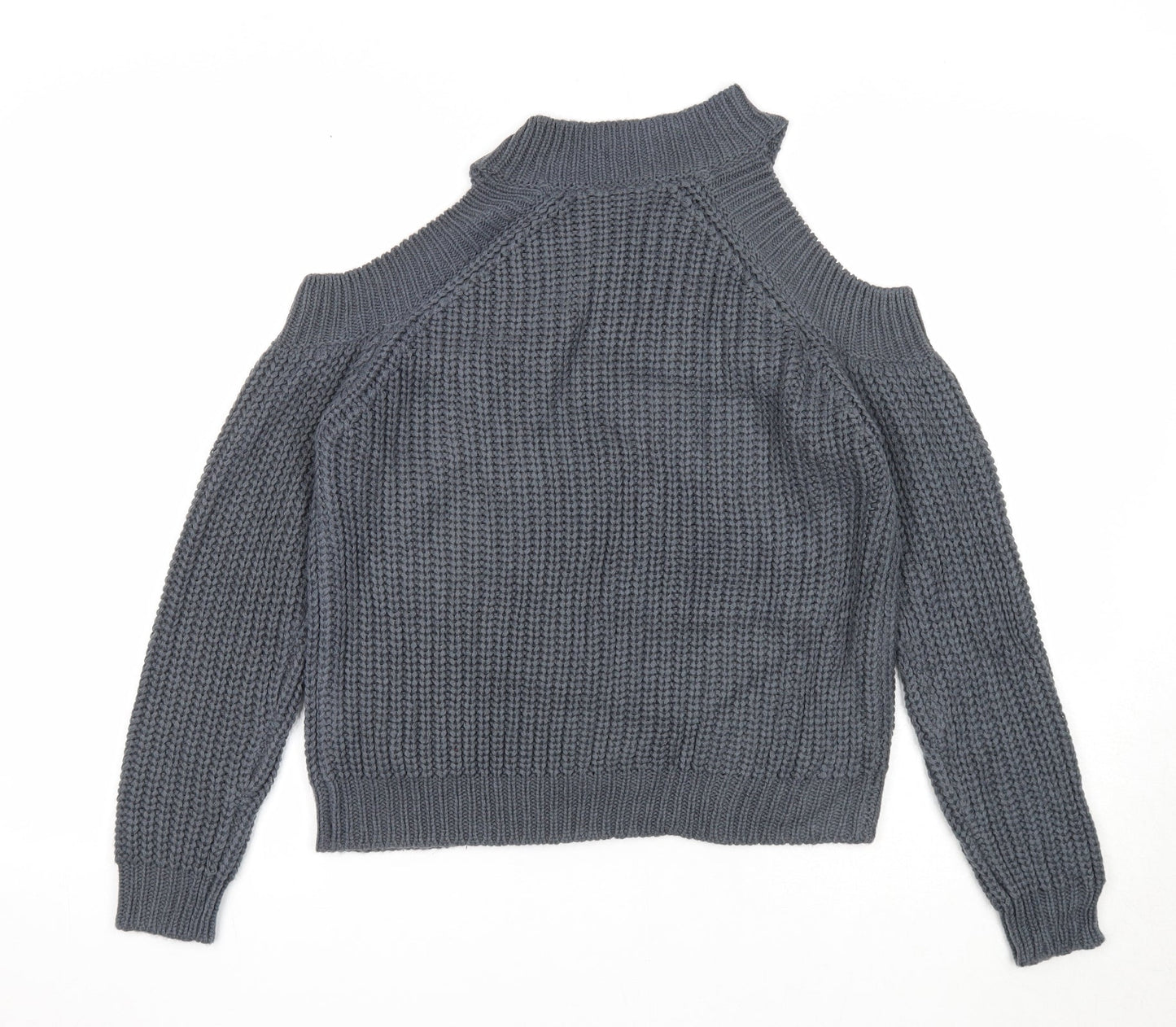 Womens UK Size S Noisy may Grey Pullover Jumper