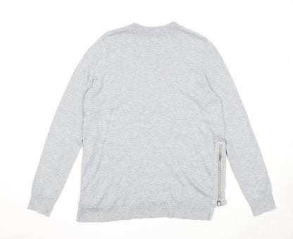 Womens UK Size M H&M Grey Pullover Jumper