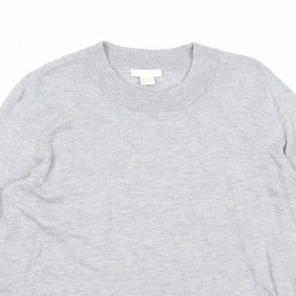 Womens UK Size M H&M Grey Pullover Jumper