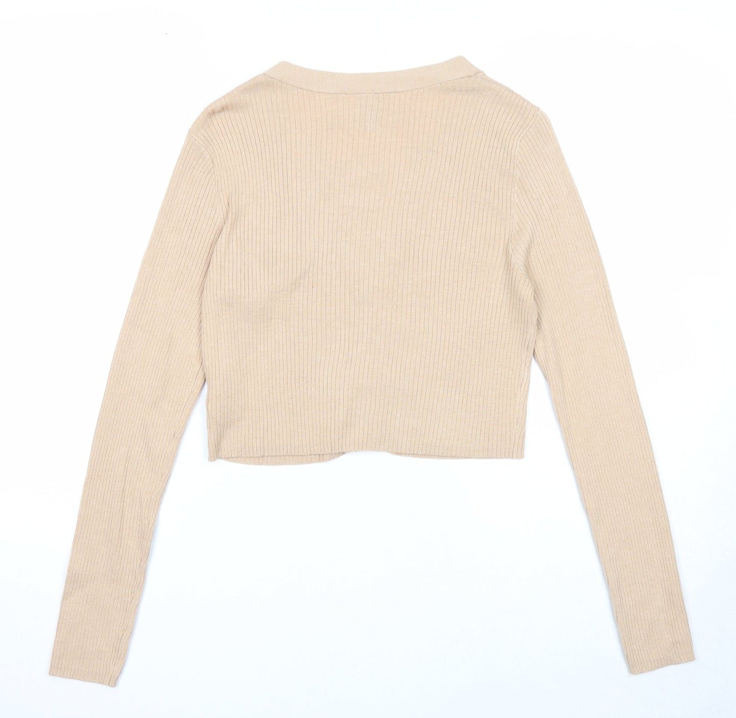 Womens UK Size M Divided by H&M Beige Cardigan Jumper