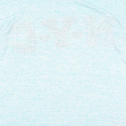 H&M Girls Blue Round Neck Viscose Pullover Jumper Size 14 Years Pullover - NYC