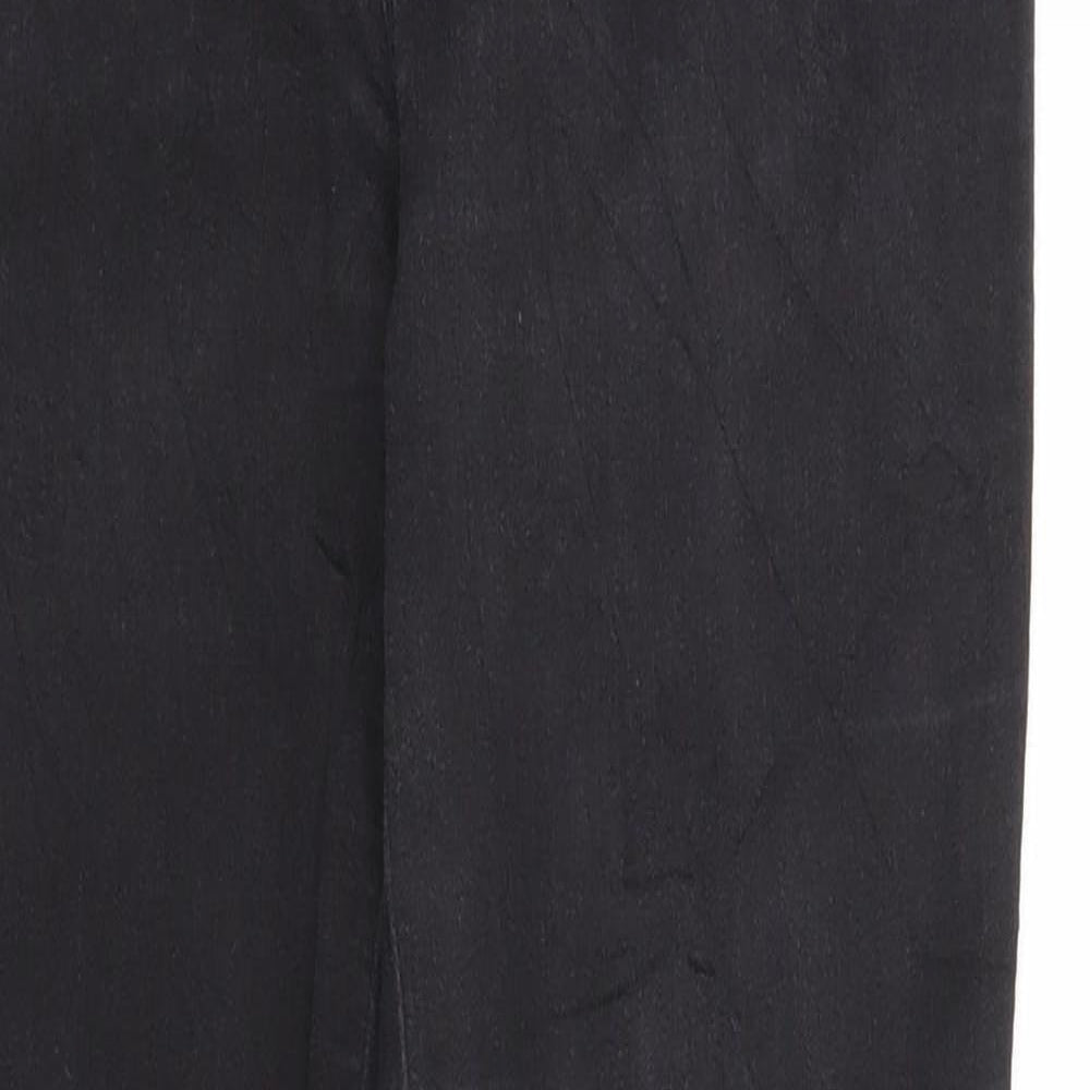 Only Womens Black Cotton Skinny Jeans Size M Regular Zip