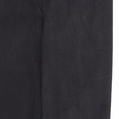 Only Womens Black Cotton Skinny Jeans Size M Regular Zip