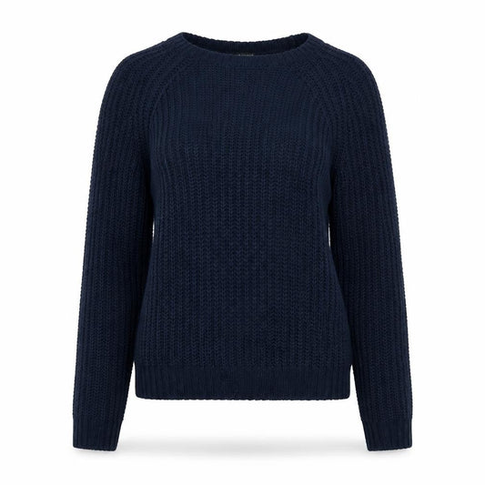 Bonds Womens Blue Round Neck Acrylic Pullover Jumper Size S