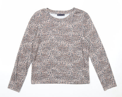 Womens UK Size 10 Marks and Spencer Brown Pullover Jumper