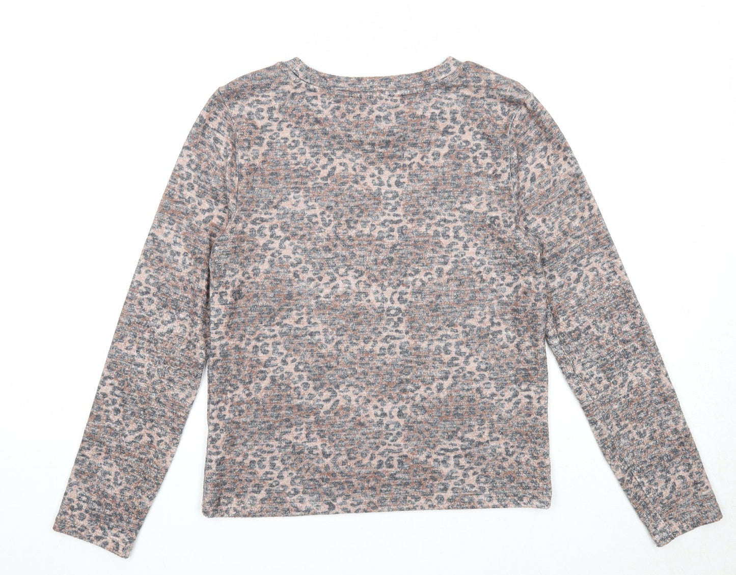 Womens UK Size 10 Marks and Spencer Brown Pullover Jumper