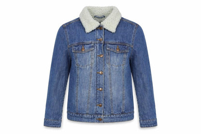 Womens UK Size 10 South Blue Jacket