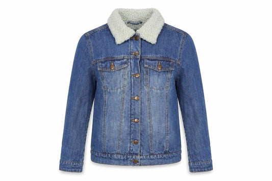Womens UK Size 10 South Blue Jacket