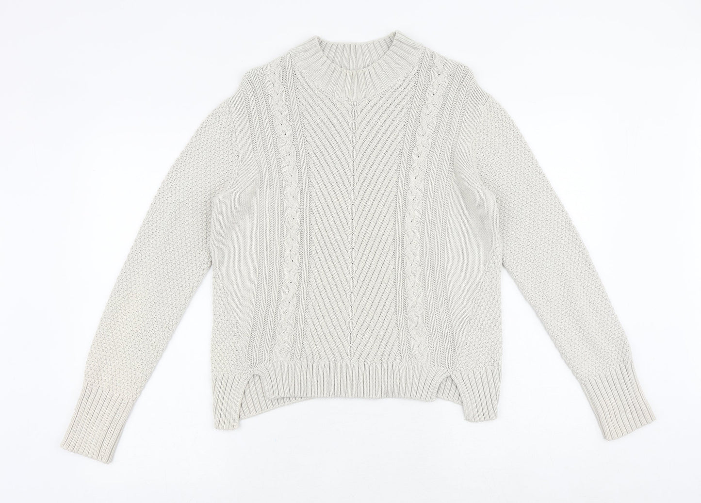 Womens UK Size M Therapy Beige Pullover Jumper