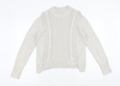 Womens UK Size M Therapy Beige Pullover Jumper