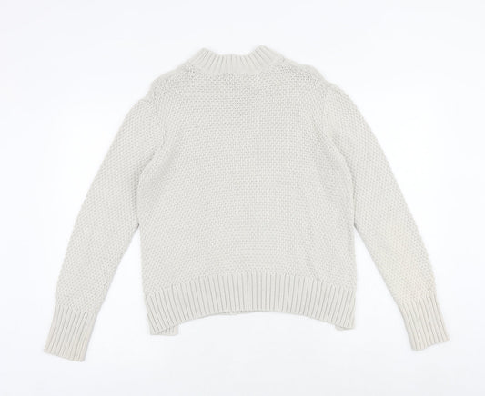 Womens UK Size M Therapy Beige Pullover Jumper