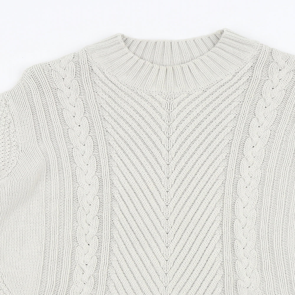 Womens UK Size M Therapy Beige Pullover Jumper