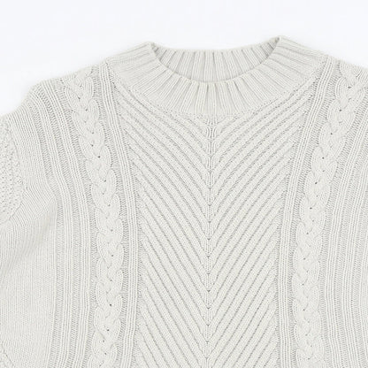 Womens UK Size M Therapy Beige Pullover Jumper