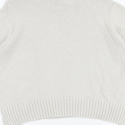 Womens UK Size M Therapy Beige Pullover Jumper