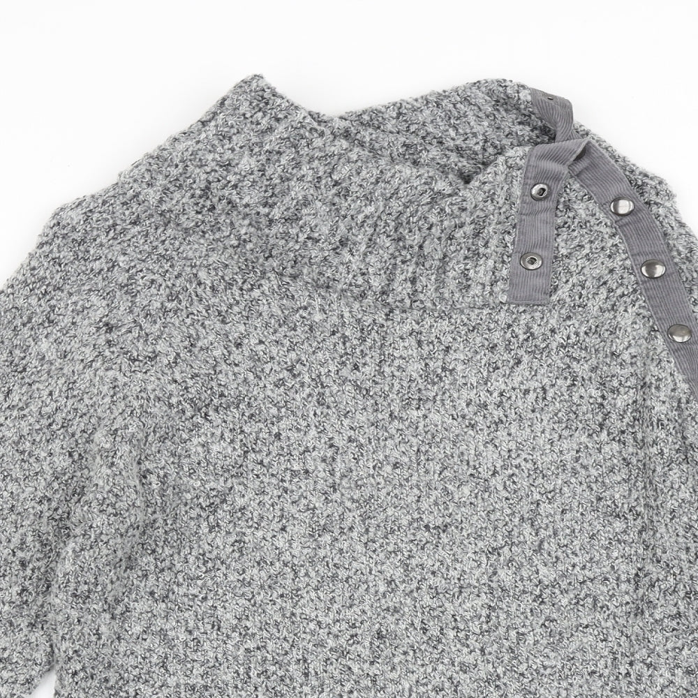 Womens UK Size L M&Co Grey Pullover Jumper