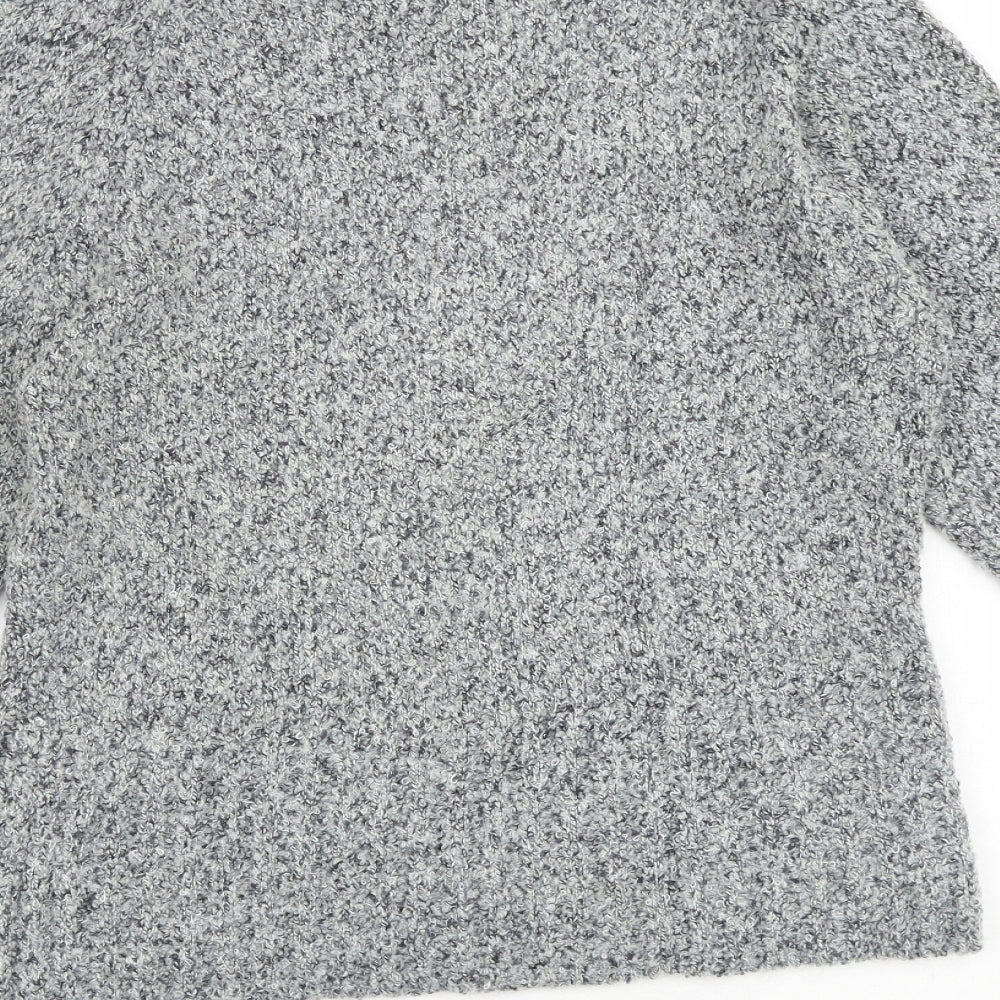 Womens UK Size L M&Co Grey Pullover Jumper