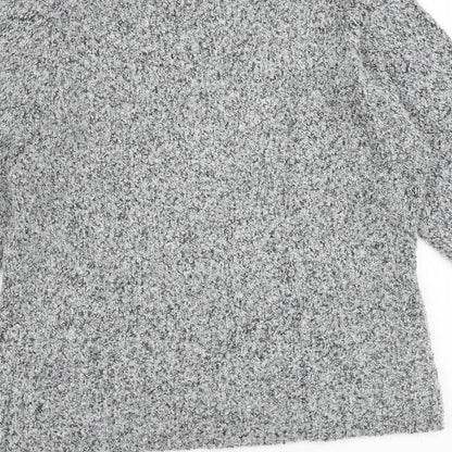 Womens UK Size L M&Co Grey Pullover Jumper