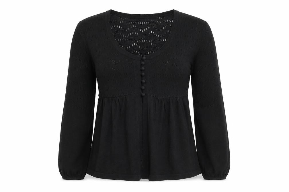 Womens UK Size S H&M Black Pullover Jumper