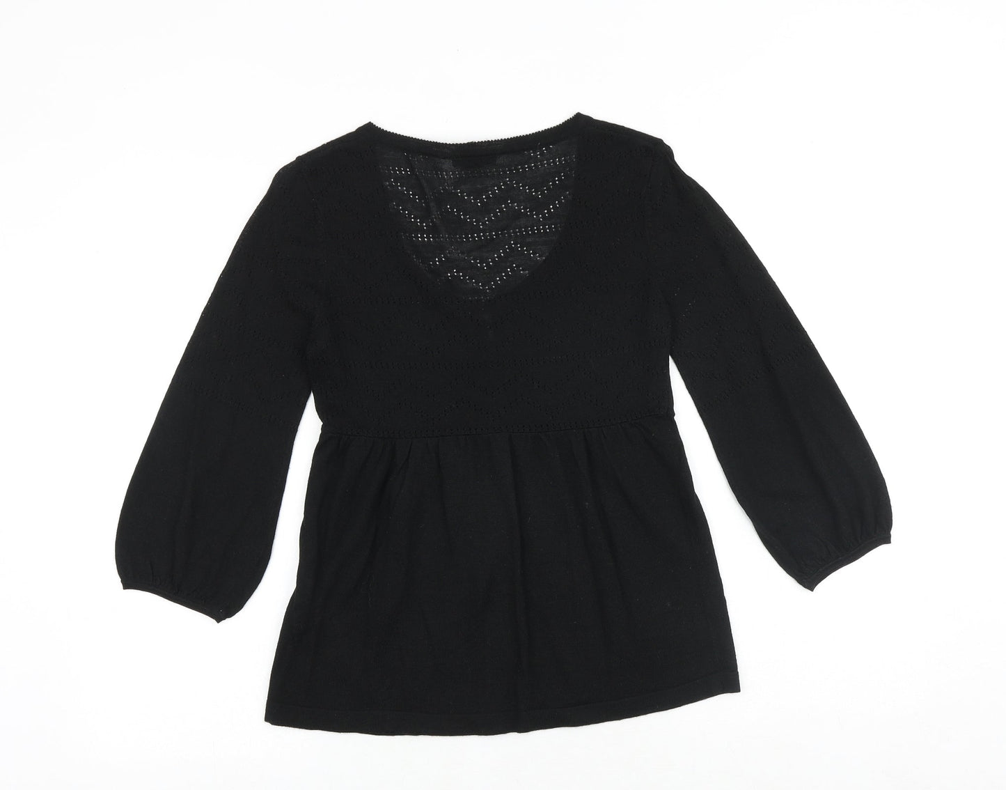 Womens UK Size S H&M Black Pullover Jumper