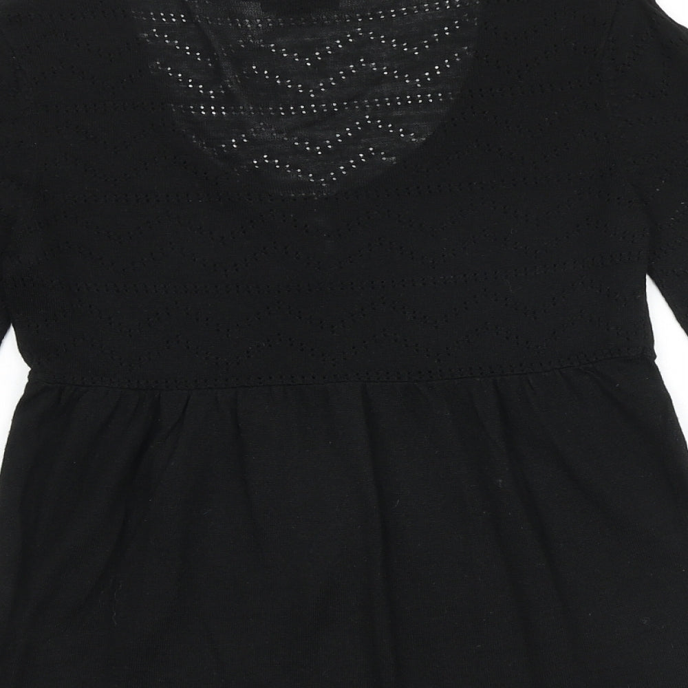 Womens UK Size S H&M Black Pullover Jumper