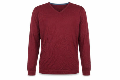 Mens UK Size S West Rock Red Pullover Jumper