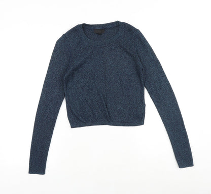 Womens UK Size 12 Topshop Green Pullover Jumper